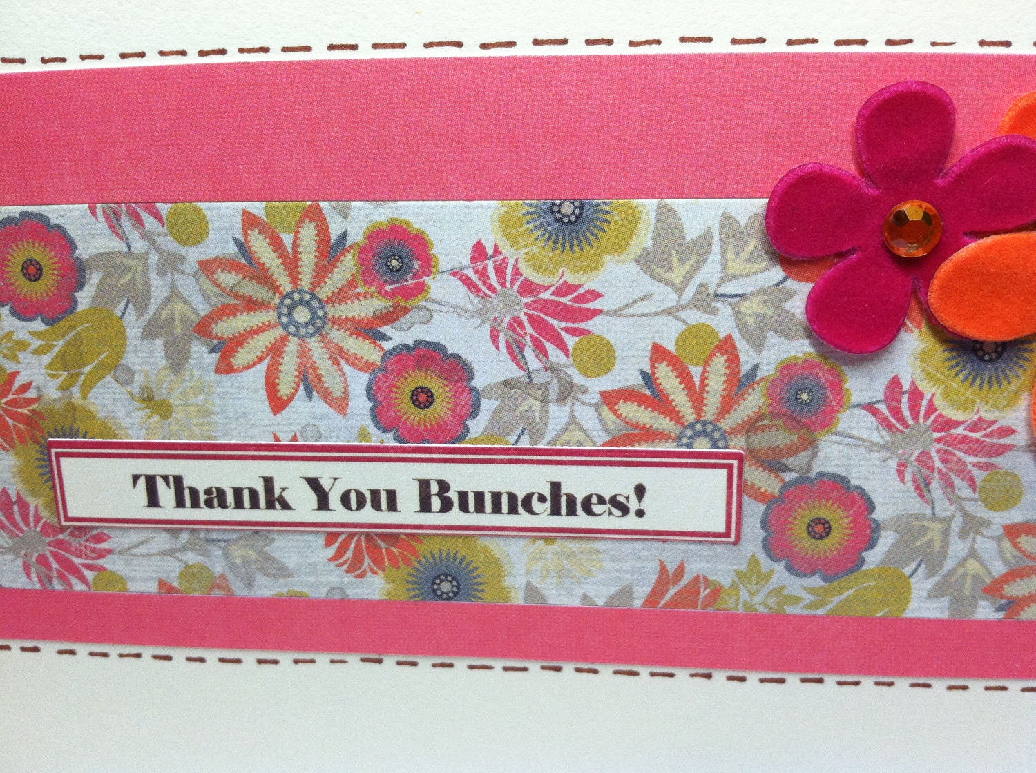 Thank You Bunches Card
