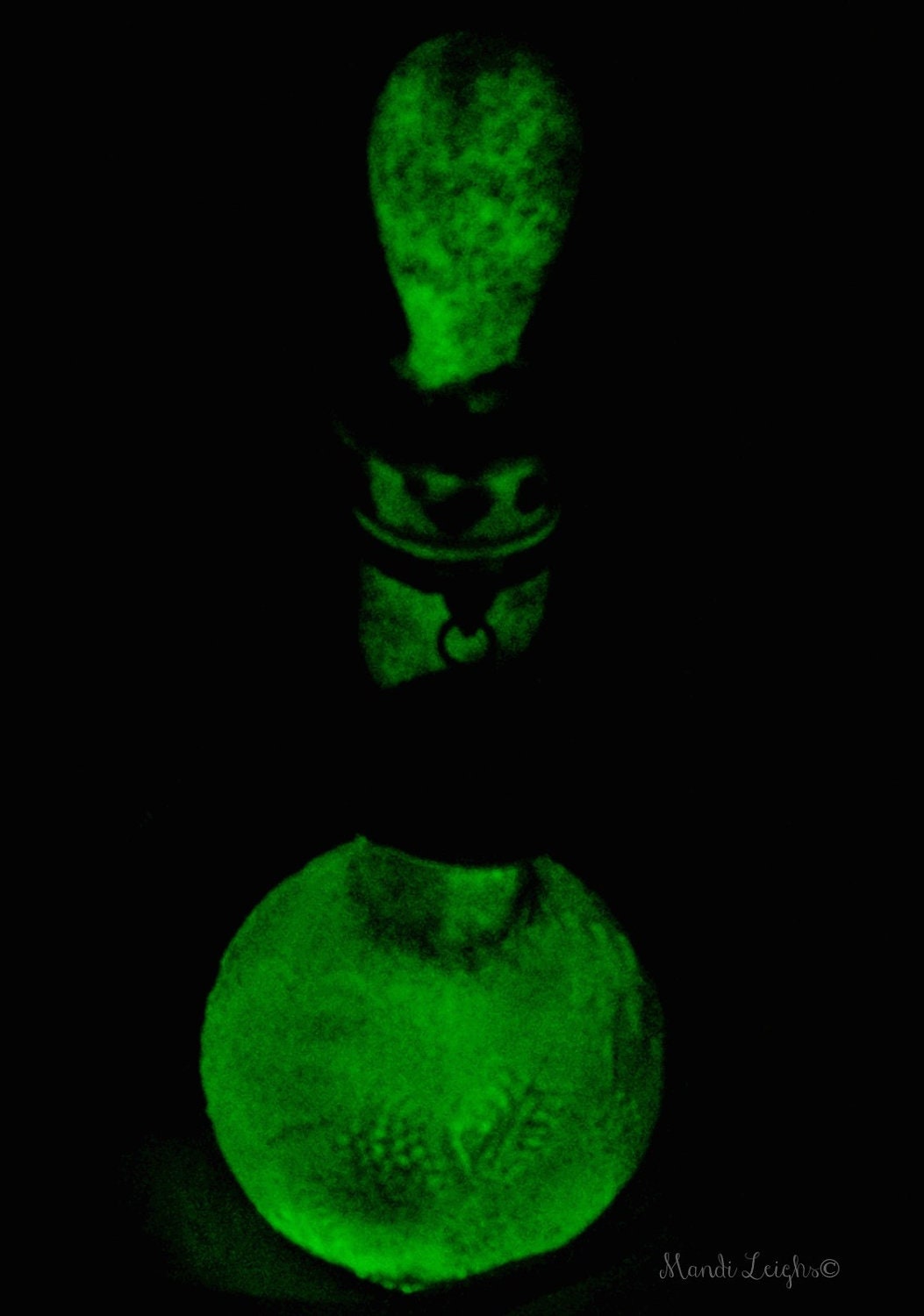 Araida Goddess of Earth Essential Oil In Glow in the Dark Bottle