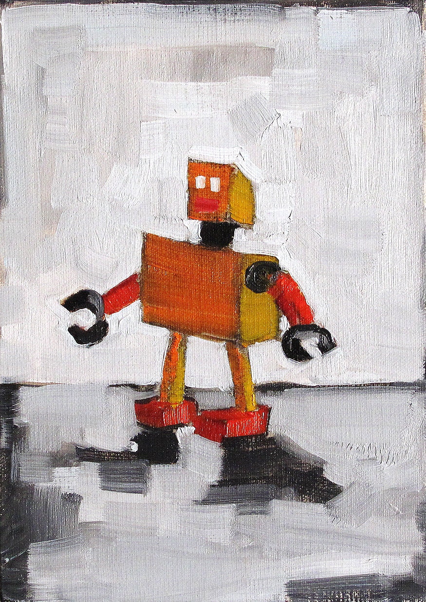 Robot Still Life Painting