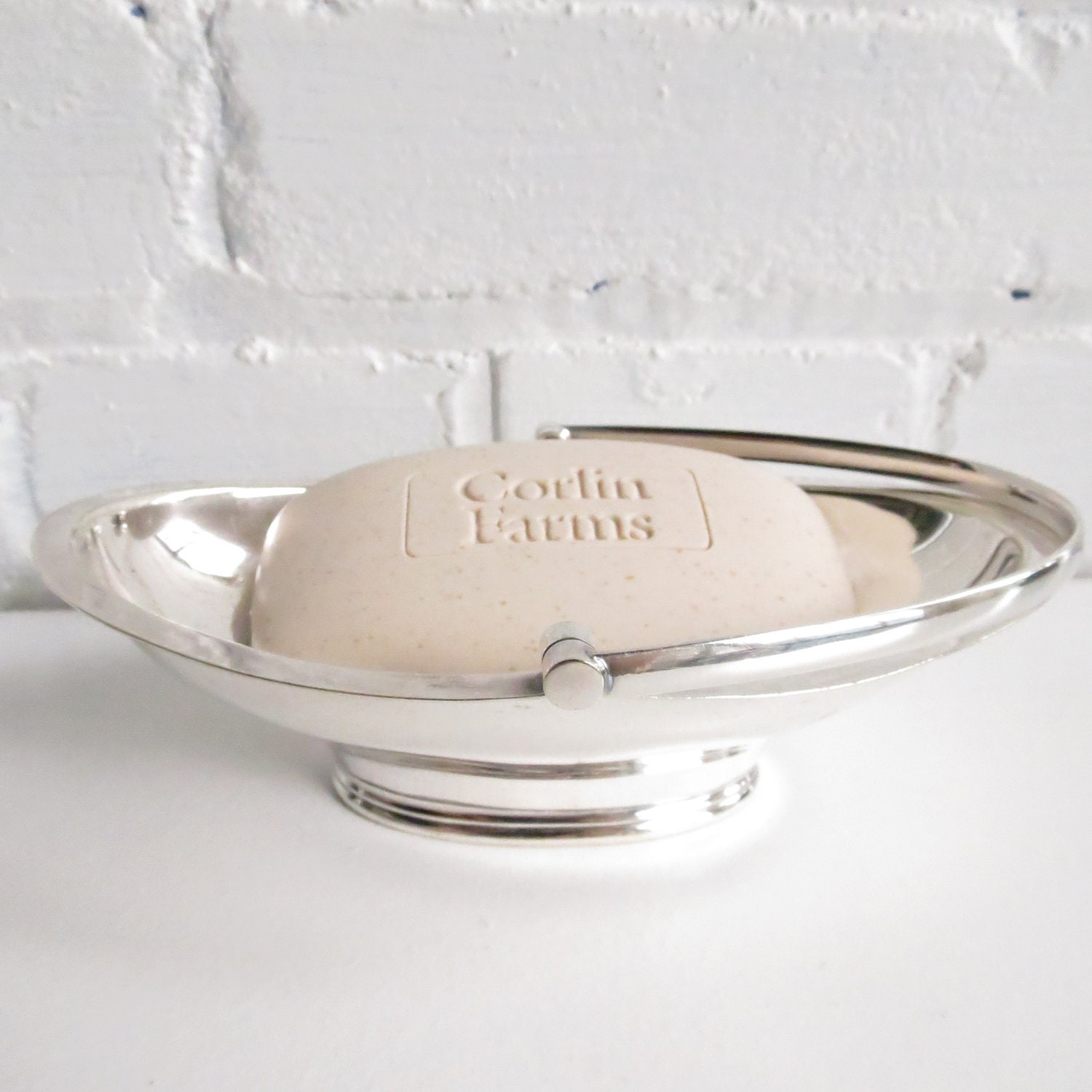 Mark Willis and Sons Silver Soap Dish