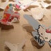 3D Hello Kitty Glitter Butterflies Cricut Cartridge Die Cuts Set of 20