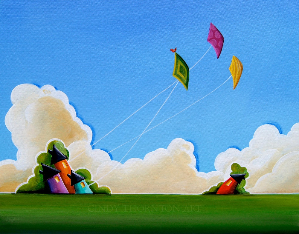 Into The Wind - Cindy Thornton Art