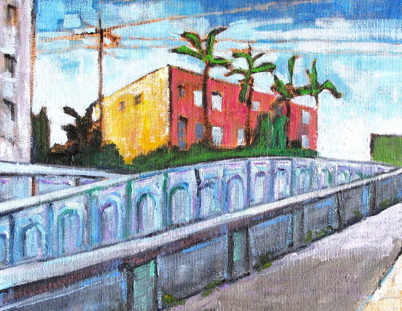 Georgia Street Bridge, San Diego Painting