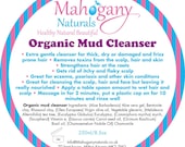 Mahogany Naturals Organic Mud Cleanser