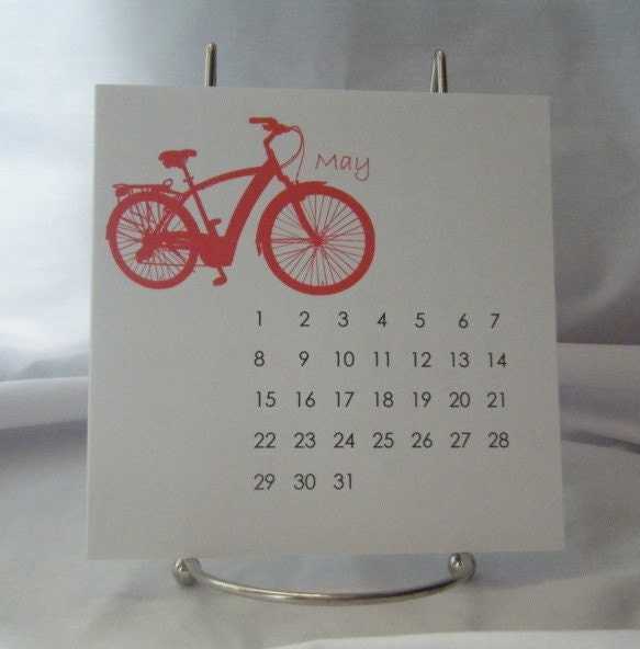 Bicycle Desk Calendar