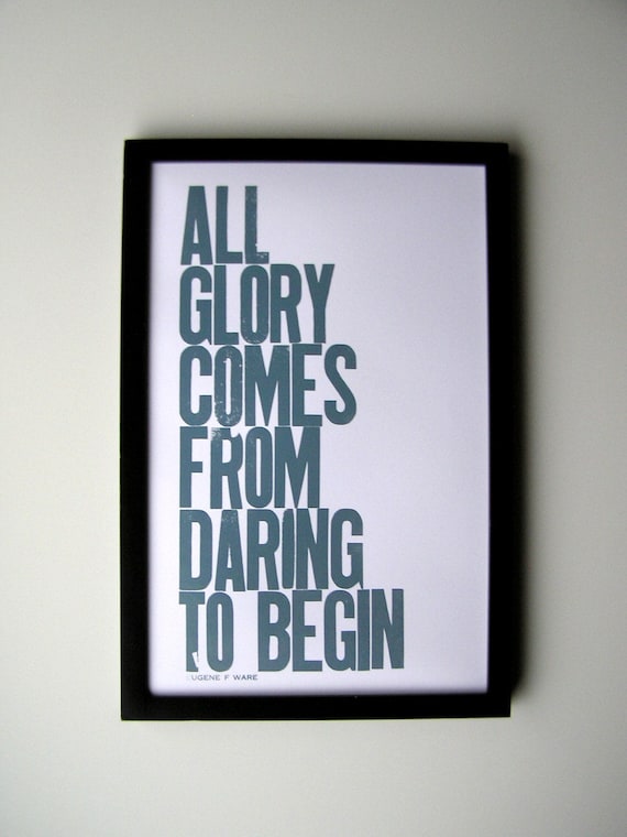 cool quote print
