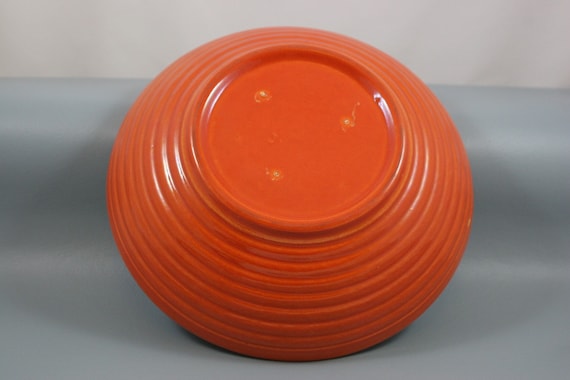 Orange ringware Bowl 