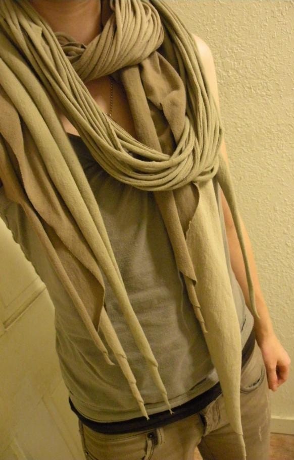 Etsy wraparound scarf at decomp