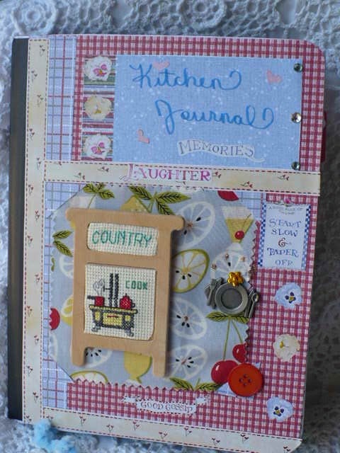 Custom Country Recipes-Memory Book-Family Recipe Book-Homemade Gifts