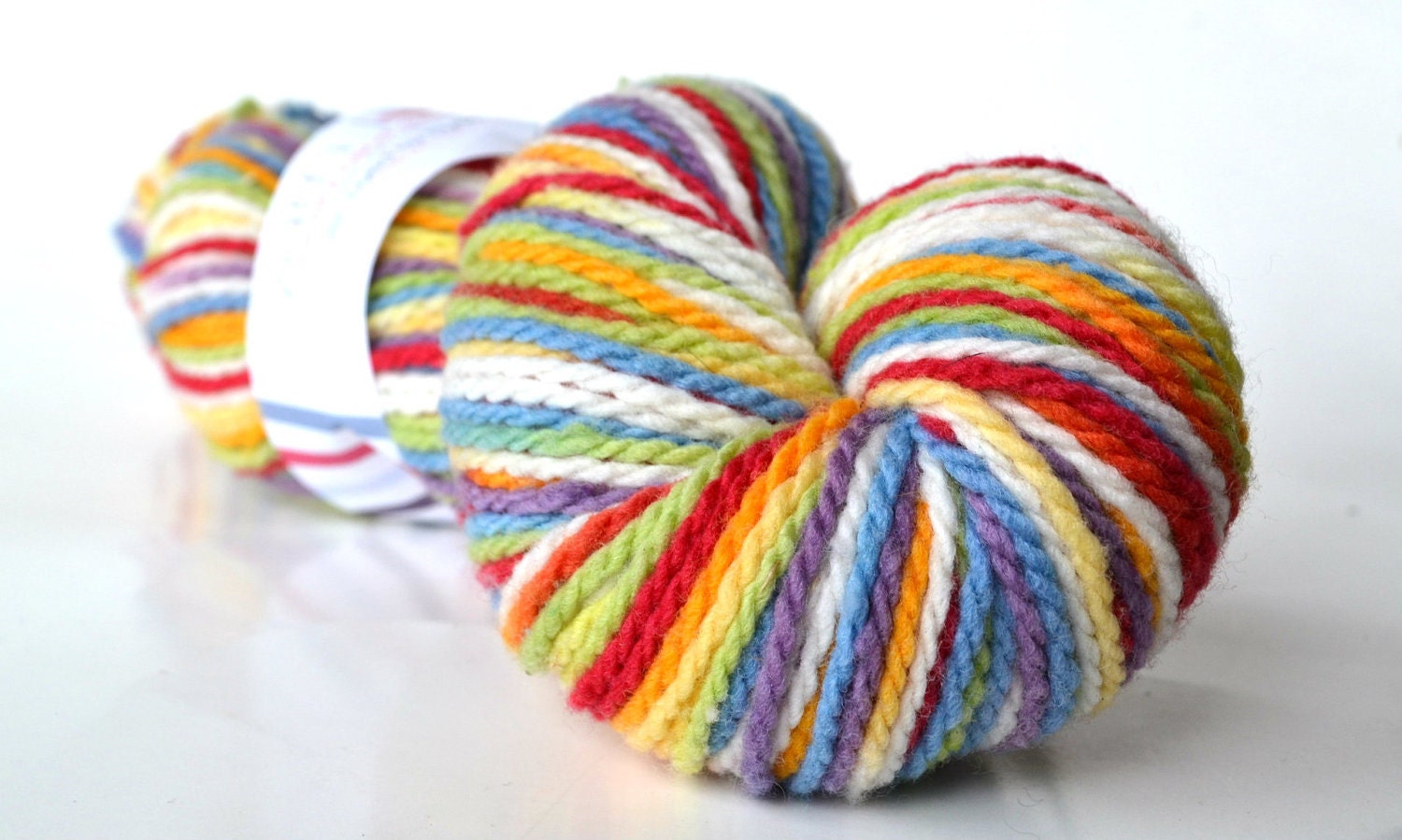 -Vanilla Rainbow- on Mountain Meadow <br> Dyed by Elysia