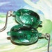A Nereid's Dream Vintage Glass Earrings