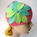 Fleurette Cloche Hat - Women - Watermelon Mint