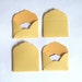 32 Super MINI notes with envelopes- ELEGANT -They call it Mellow Yellow