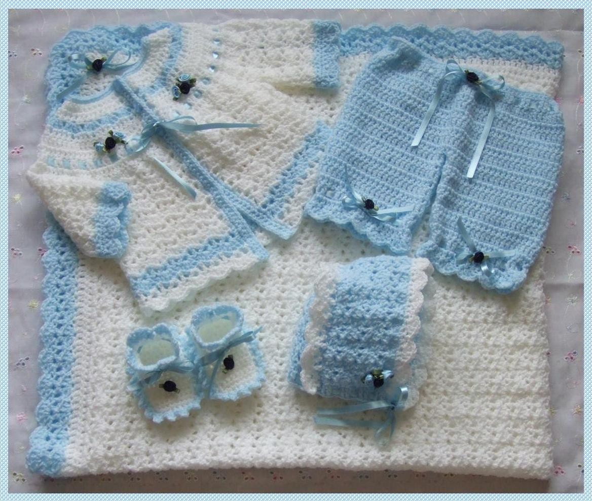 Free Crochet Baby Layette Pattern